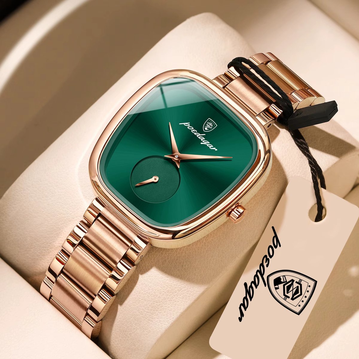 POEDAGAR Luxury Watch for Woman Waterproof Stainless Steel Women's Quartz Watches Simple High Quality Ladies Wristwatch