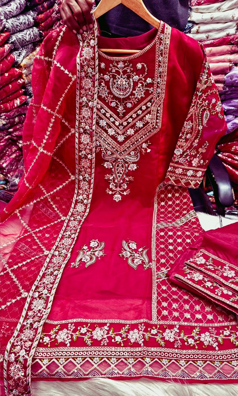 Ready Made Sada Bahar Three Piece